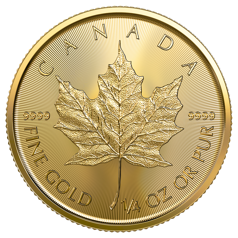 Maple Leaf 1/4 Unze Goldmünze 2023