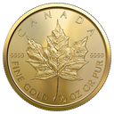 Maple Leaf 1/2 Unze Goldmünze 2023