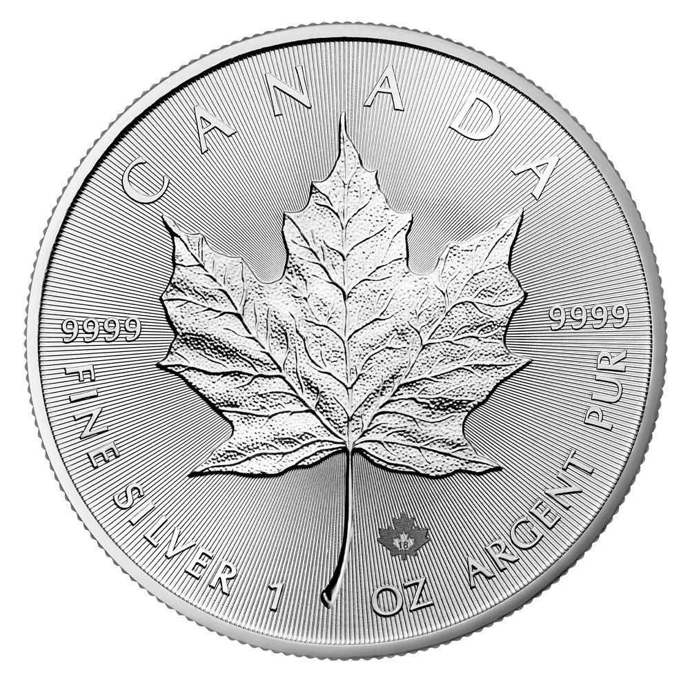 Maple Leaf 1 Unze Silbermünze 2018 differenzbesteuert