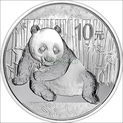 China Panda 1 Unze Silbermünze 2015 differenzbesteuert