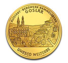 100 Euro Goslar 1/2oz Goldmünze 2008 | Deutschland