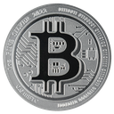 Niue Bitcoin 1 Unze Silbermünze 2022 | differenzbesteuert