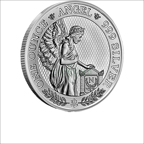 St. Helena Napoleon Angel 1 Unze Silbermünze 2021 | differenzbesteuert