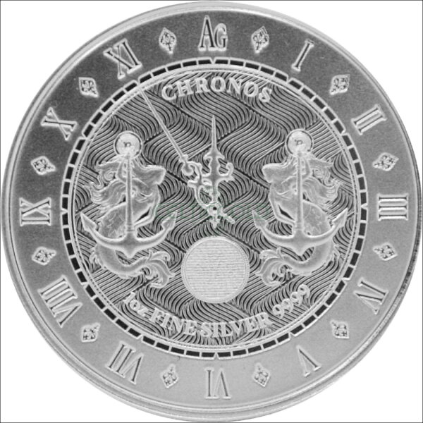 Tokelau Chronos 1 Unze Silbermünze 2021 | differenzbesteuert