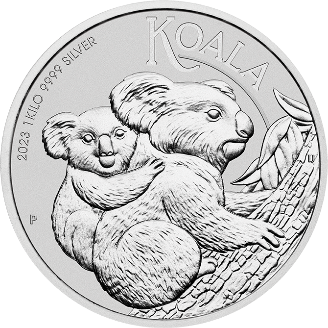 Koala 1 Kilo Silbermünze 2023 | differenzbesteuert