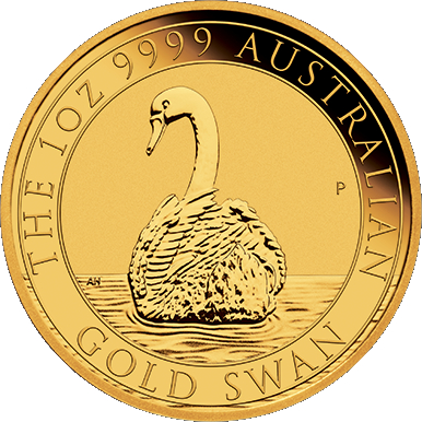 Australien Schwan 1 Unze Goldmünze 2023