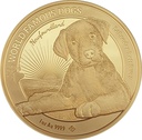 World Famous Dogs Labrador 1 Unze Goldmünze 2023
