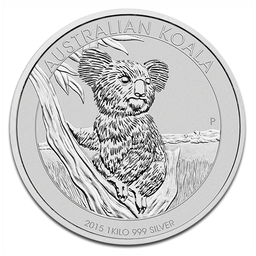 Koala 1 Kilo Silbermünze 2015 differenzbesteuert