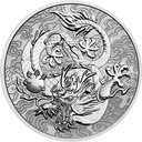 Australian "Chinese Myths & Legends" Drache 1 Unze Silbermünze 2021 | differenzbesteuert