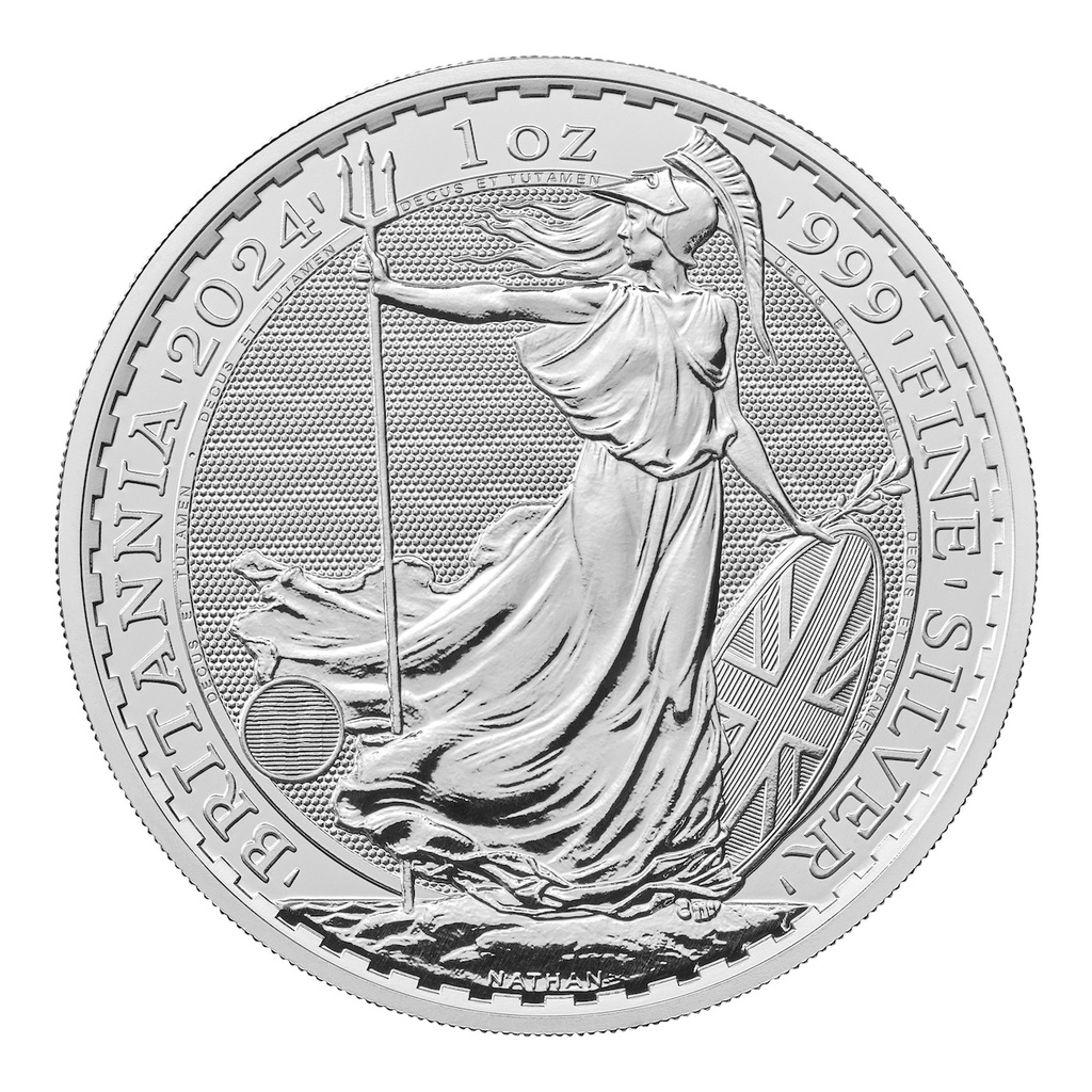 Britannia 1 Unze Silbermünze 2024 | differenzbesteuert