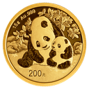 China Panda 15g Goldmünze 2024