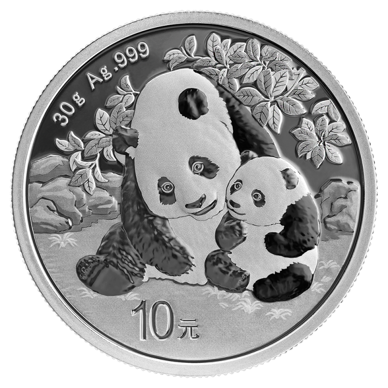 China Panda 30g Silbermünze 2024 | differenzbesteuert