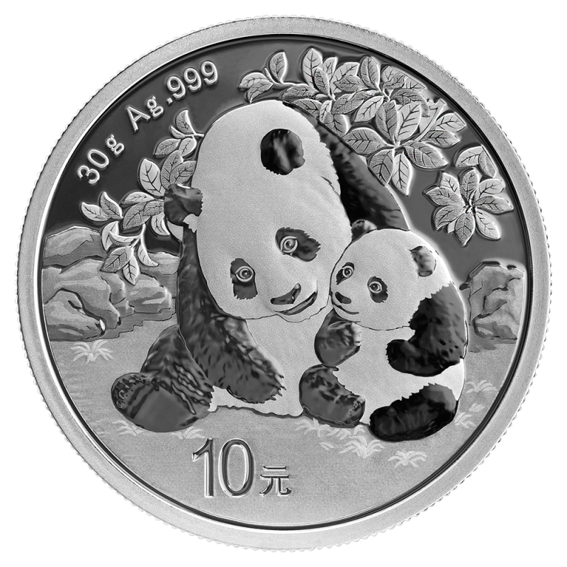 China Panda 30g Silbermünze 2024 differenzbesteuert