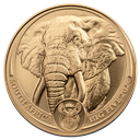 Südafrika Big Five - Elefant 1 Unze Goldmünze 2024