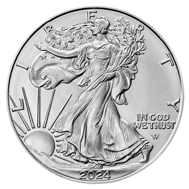 American Eagle 1 Unze Silbermünze 2024 | differenzbesteuert
