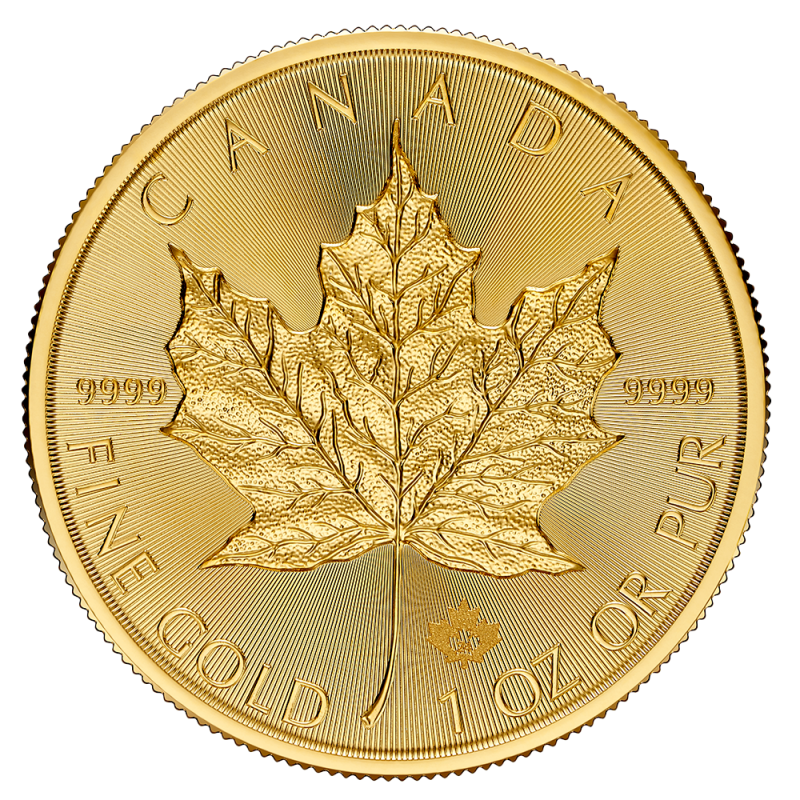 Maple Leaf 1 Unze Goldmünze 2024