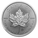 Maple Leaf 1 Unze Silbermünze 2024