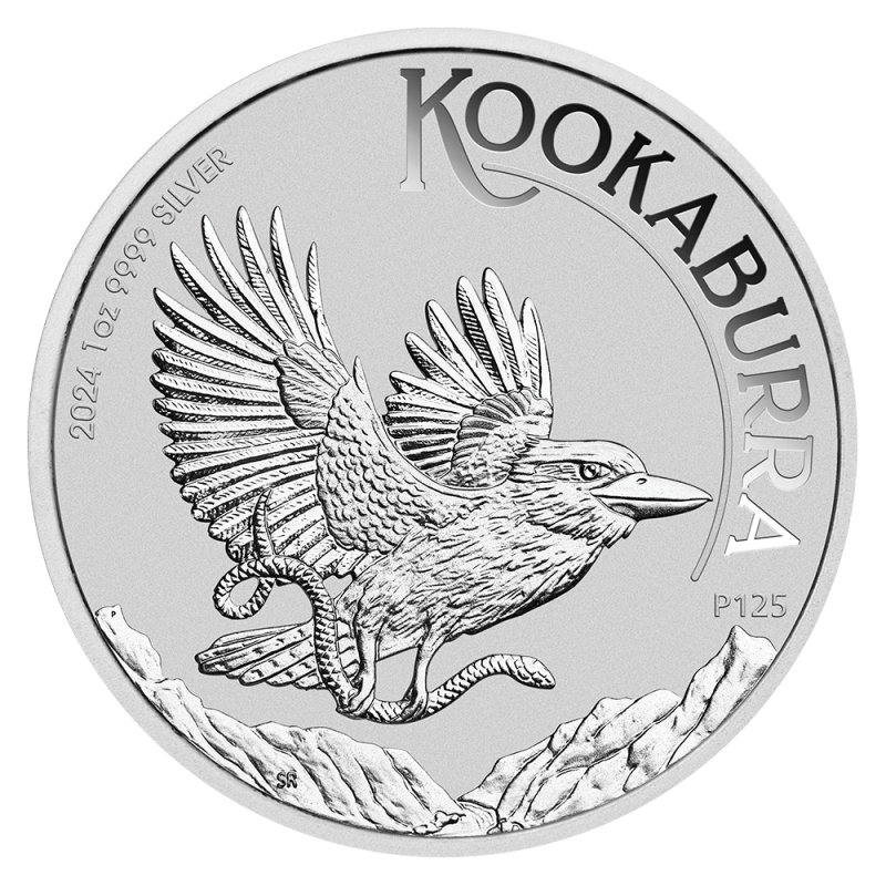 Kookaburra 1 Unze Silbermünze 2024 | differenzbesteuert
