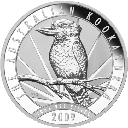 Kookaburra 1 Unze Silbermünze 2009 | differenzbesteuert