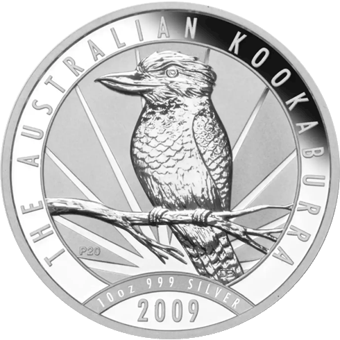 Kookaburra 1 Unze Silbermünze 2009 differenzbesteuert
