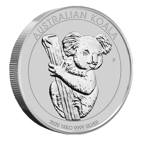 Koala 1 Kilo Silbermünze 2020 differenzbesteuert