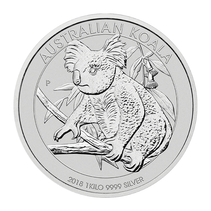 Koala 1 Kilo Silbermünze 2018 | differenzbesteuert