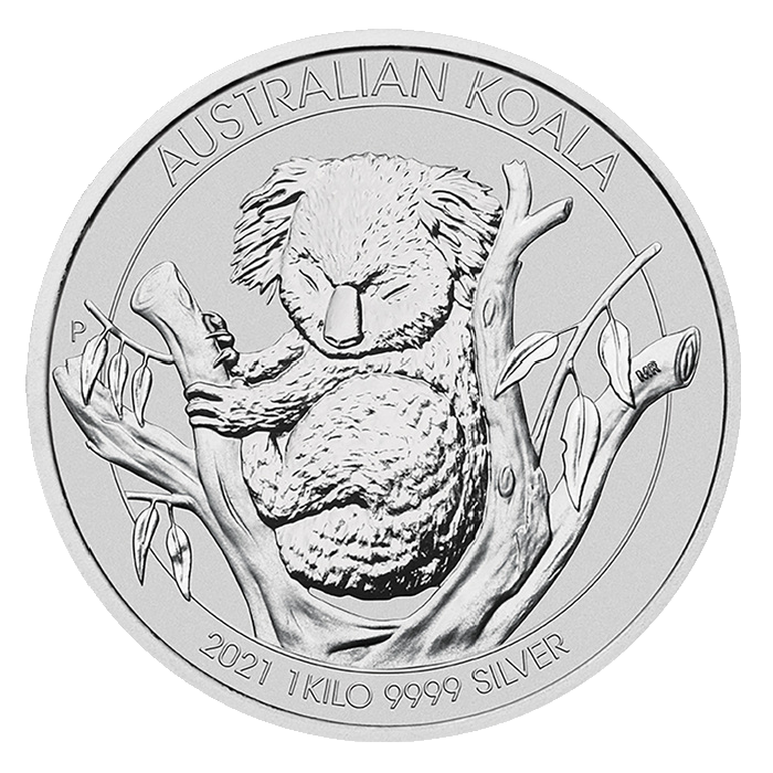 Koala 1 Kilo Silbermünze 2021 | differenzbesteuert
