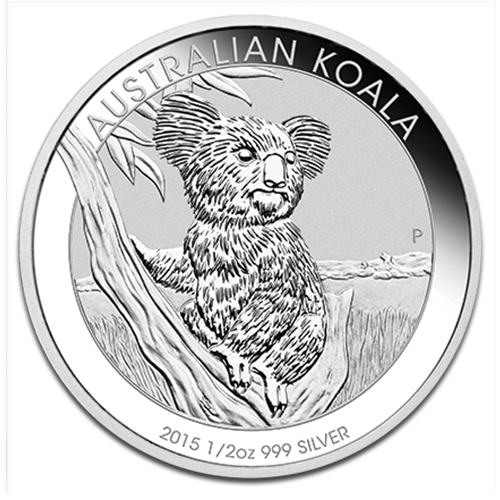 Koala 1/2 Unze Silbermünze 2015 | differenzbesteuert