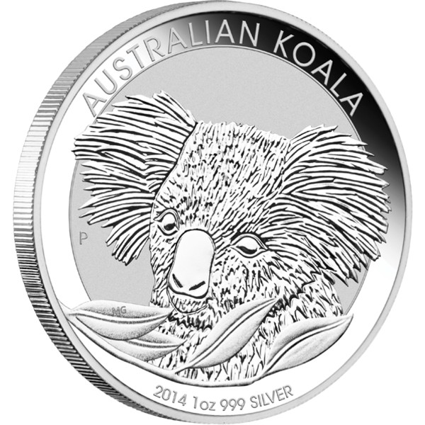 Koala 1 Unze Silbermünze 2014 | differenzbesteuert