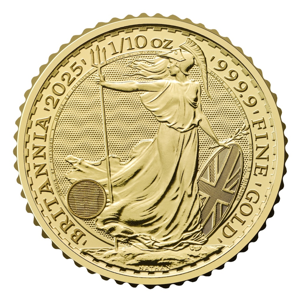 Britannia King Charles III 1/10 Unze Goldmünze 2025