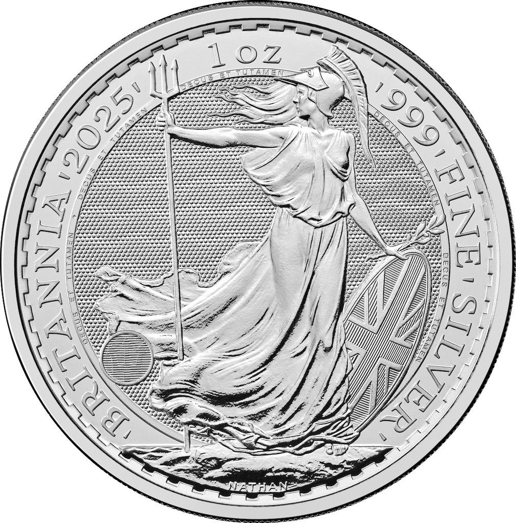Britannia 1 Unze Silbermünze 2025 | differenzbesteuert
