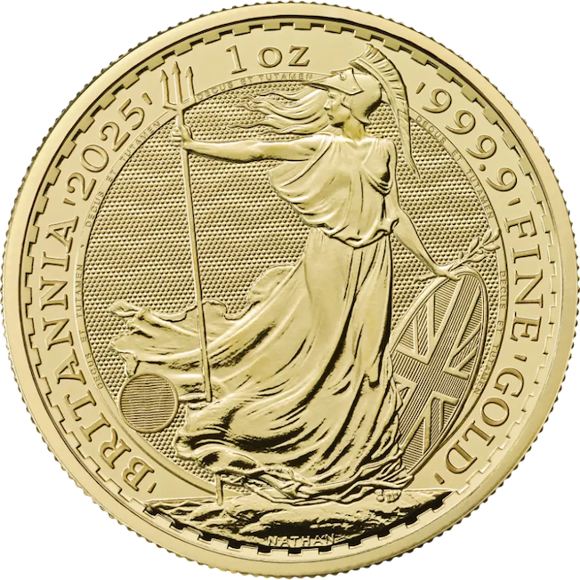 Britannia 1 Unze Goldmünze 2025