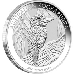 Kookaburra 1 Unze Silbermünze 2014 | differenzbesteuert