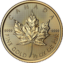 Maple Leaf 1/2 Unze Goldmünze 2025