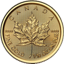 Maple Leaf 1/10 Unze Goldmünze 2025