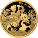 China Panda 15g Goldmünze 2025