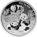 China Panda 30g Silbermünze 2025