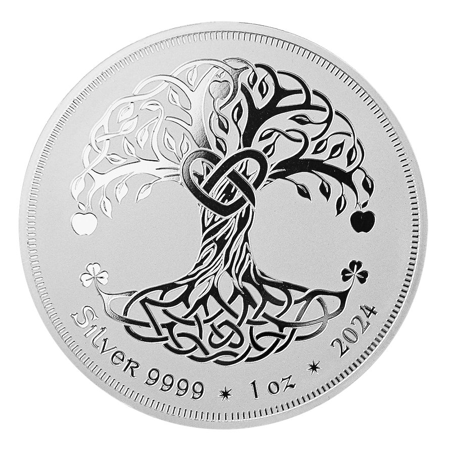 Tree of Life Irland 1 Unze Silber 2024