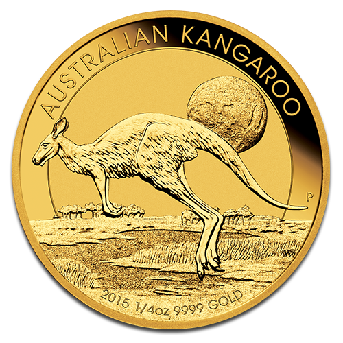 Känguru 1/4 Unze Goldmünze 2015