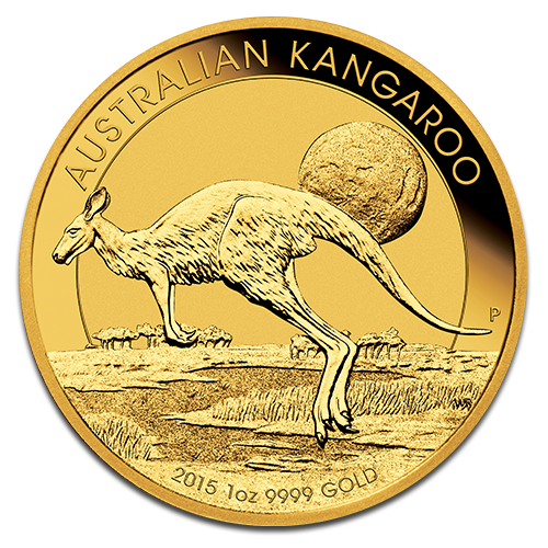 Känguru 1oz Goldmünze 2015