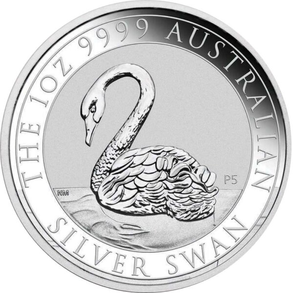 Australien Schwan 1 Unze Silbermünze 2021 | differenzbesteuert