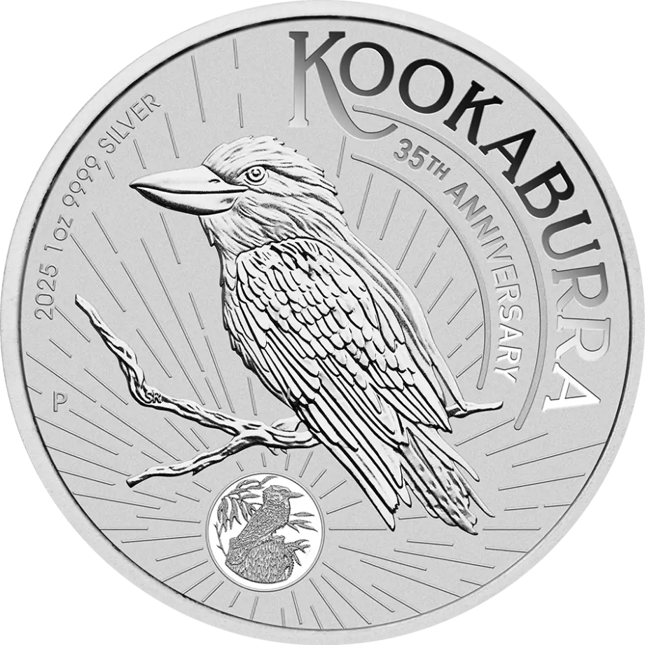 Kookaburra 1 Unze Silbermünze 2025