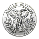 Somalia Elefant 1 Unze Silbermünze 2004 | differenzbesteuert