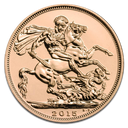 Sovereign Elisabeth Goldmünze 2015