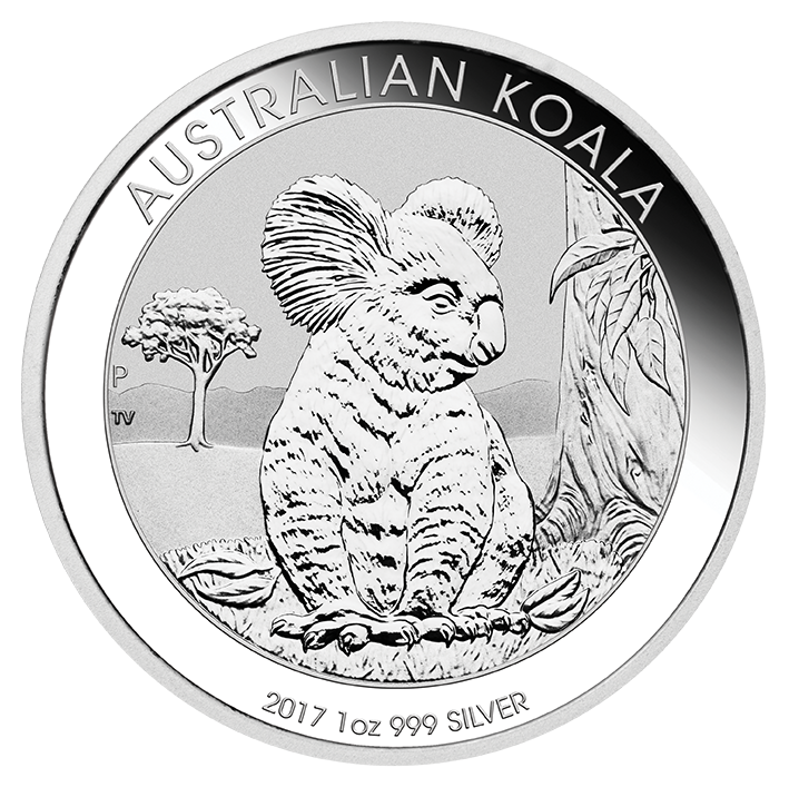 Koala 1 Unze Silbermünze 2017 | differenzbesteuert
