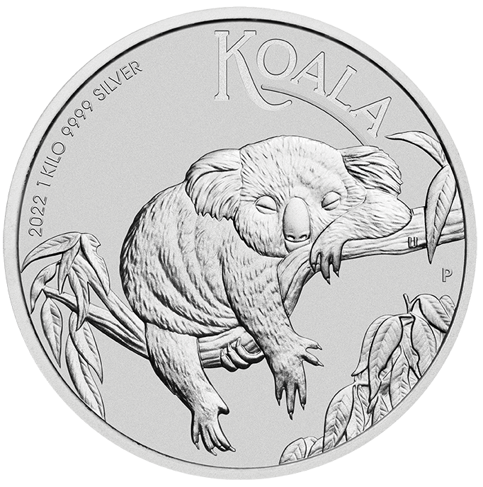 Koala 1 Kilo Silbermünze 2022 | differenzbesteuert