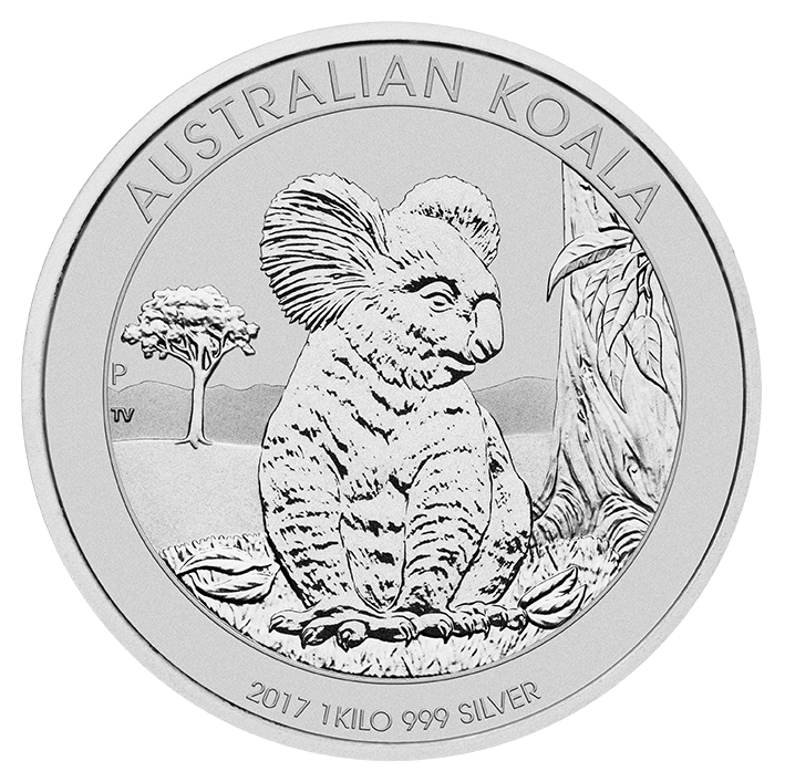 Koala 1 Kilo Silbermünze 2017 | differenzbesteuert
