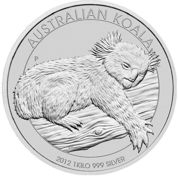 Koala 1 Kilo Silbermünze 2012 | differenzbesteuert