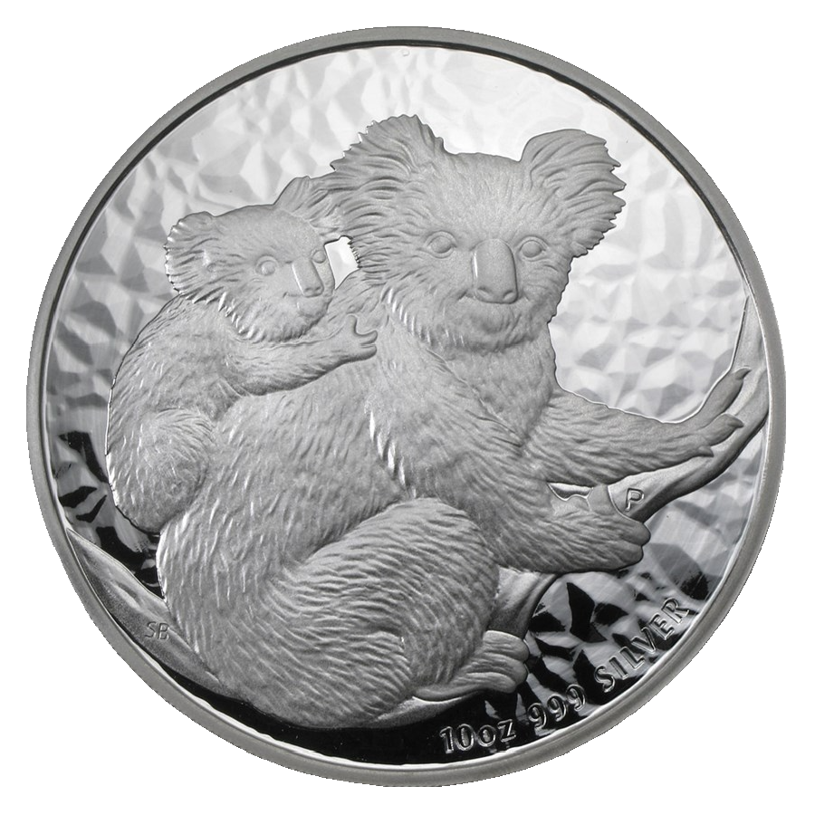 Koala 10 Unzen Silbermünze 2008 | differenzbesteuert