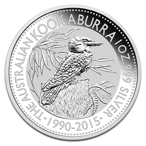 Kookaburra 1 Unze Silbermünze 2015 | differenzbesteuert